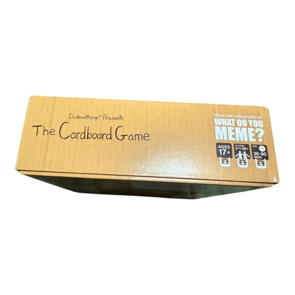 The Cardboard Game by - Brown - Picture 4 of 5